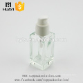 custom 25ml 30ml 40ml lotion pump empty glass foundation bottle